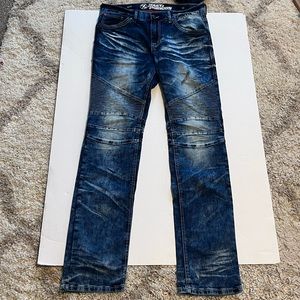 Affliction fast and furious jeans size 33 (actual measurement)